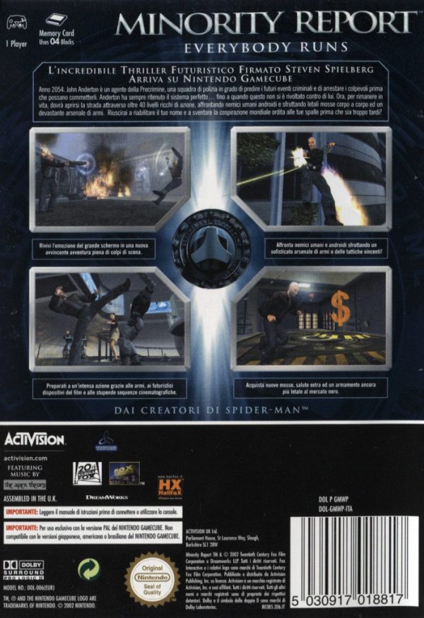 Gamecube - Minority Report