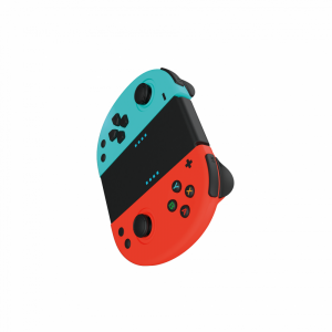 Gioteck JC-20 CONTROLLERS for Nintendo Switch (Red/Blue) controller