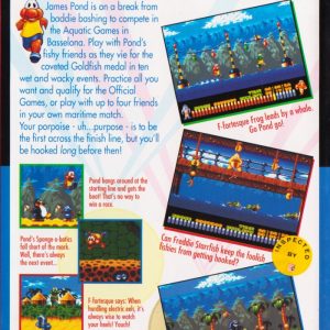 Sega Genesis (Mega Drive) - Aquatic Games