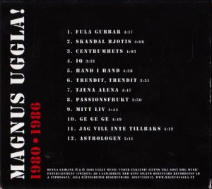 CD - Magnus Uggla CD 2 (1980-1986)