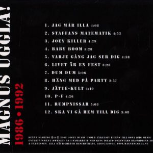 CD - Magnus Uggla CD 3 (1986-1992)
