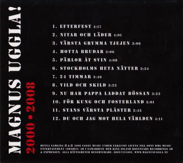 CD - Magnus Uggla CD 5 (2000-2008)