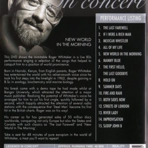 DVD - Legends on Stage - Roger Whittaker