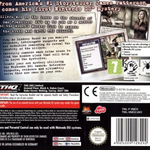 Nintendo DS - James Patterson's Women's Murder Club: Games of Passion