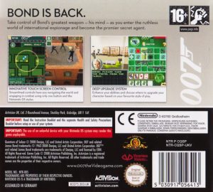 Nintendo DS (NDS) - 007: Quantum of Solace