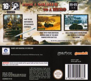 Nintendo DS (NDS) - Brothers in Arms DS