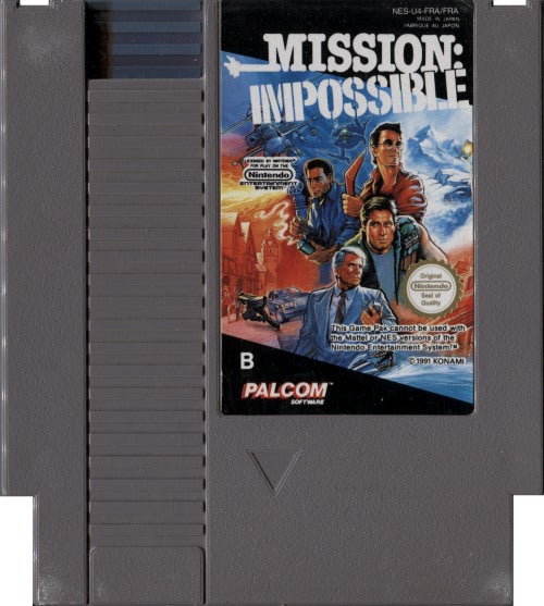 images Nintendo NES - Mission: Impossible (FRA/FRA)