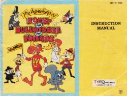 images Nintendo NES - Adventures of Rocky and Bullwinkle and Friends (Manual-USA)