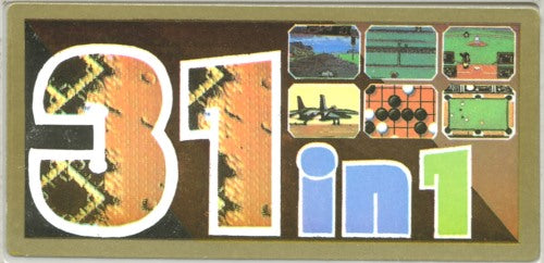 Nintendo NES - 31 in 1 - back