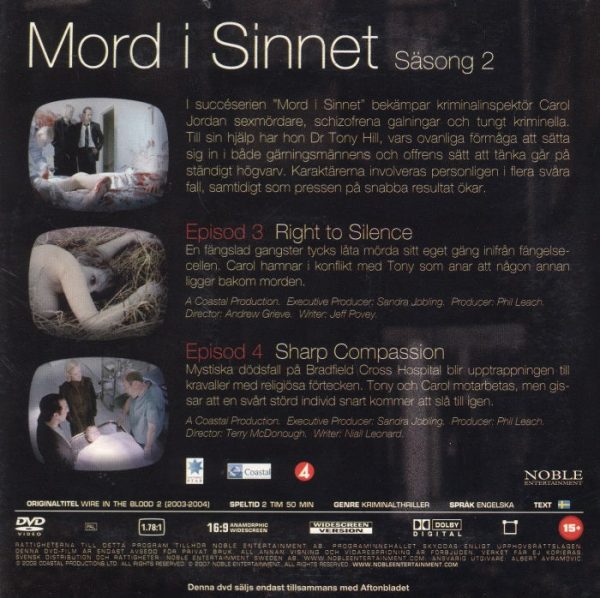 DVD - Mord i Sinnet : Säsong 2 - Disc 2