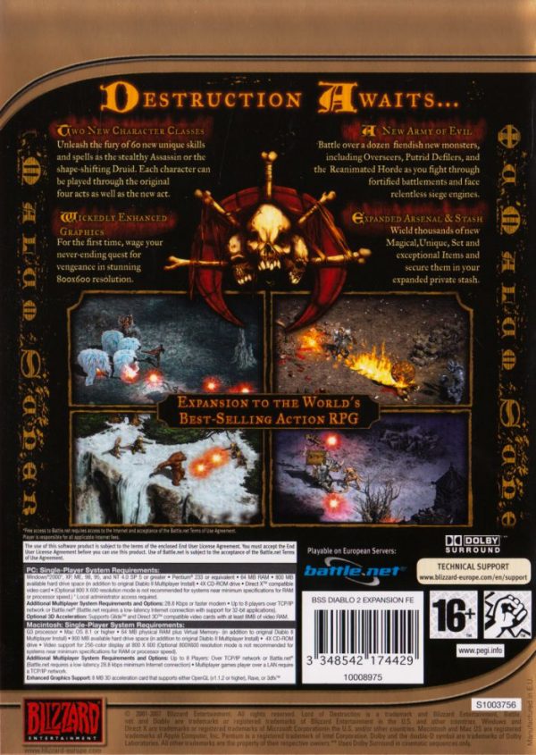 PC - Diablo II : Lord of Destruction (Expansion)
