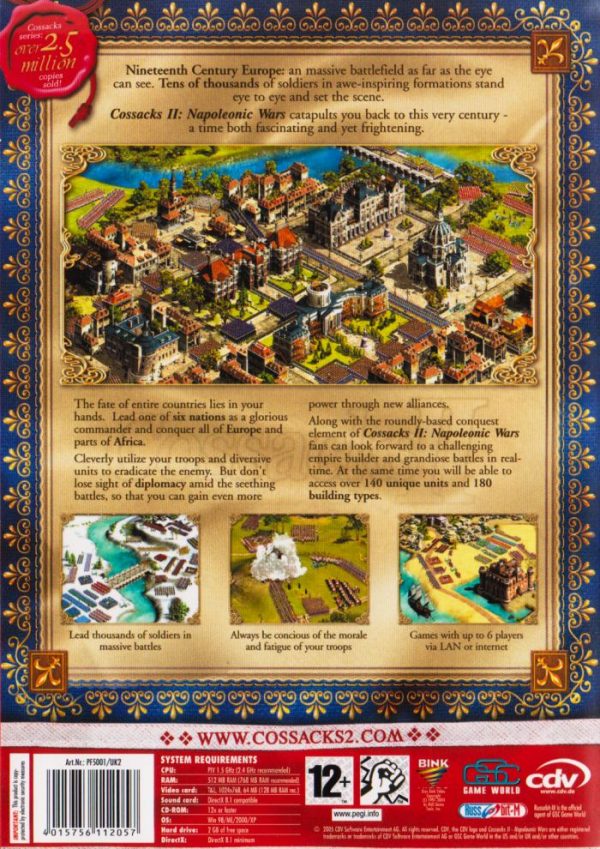 PC - Cossacks II : Napoleonic Wars