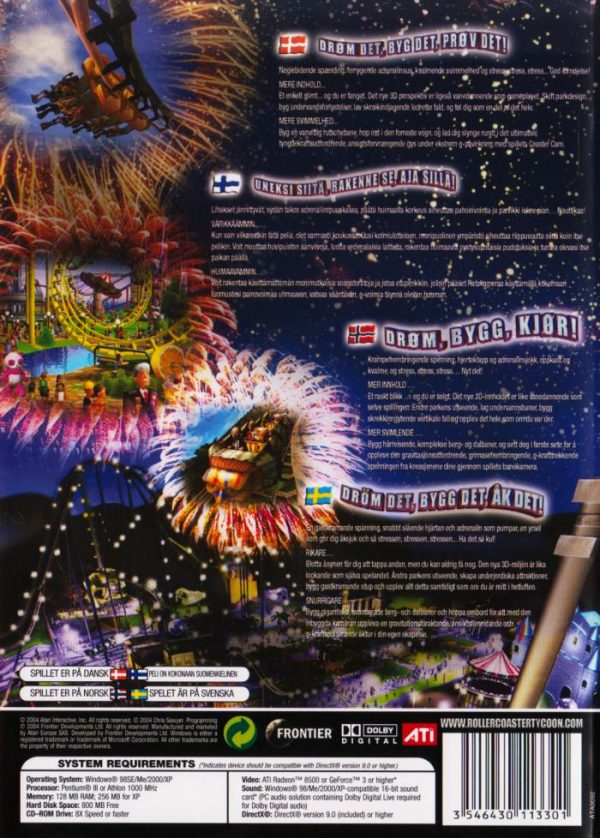 PC - Rollercoaster Tycoon 3