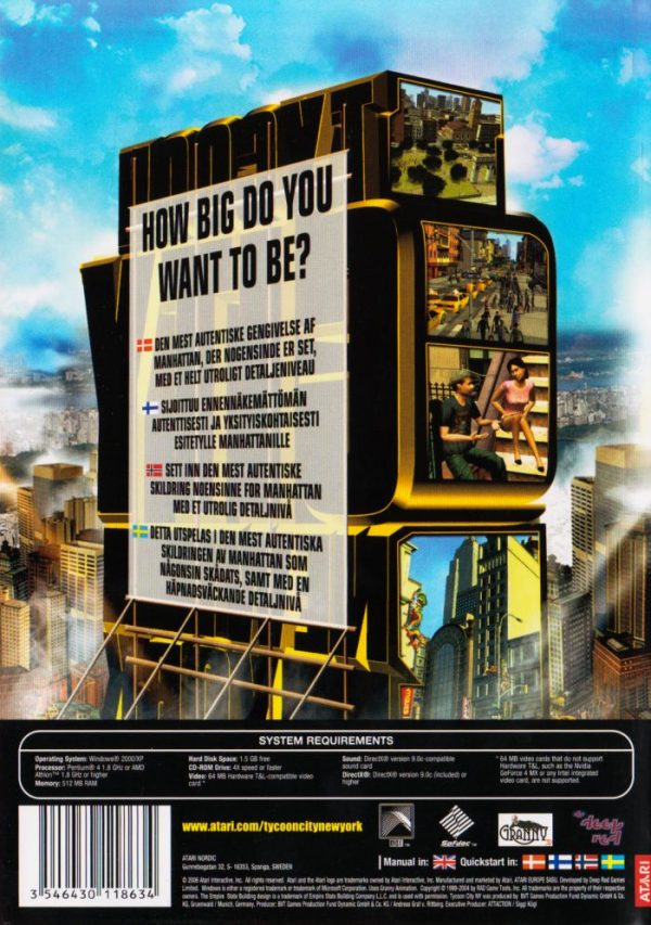PC - Tycoon City : New York
