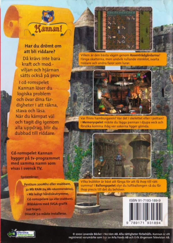 PC - Kannan! - Äventyr i Riddarborgen