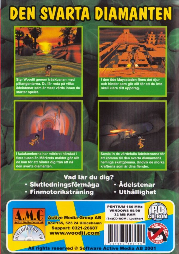 PC - Woodii : Den Svarta Diamanten