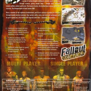 PC - Fallout Tactics