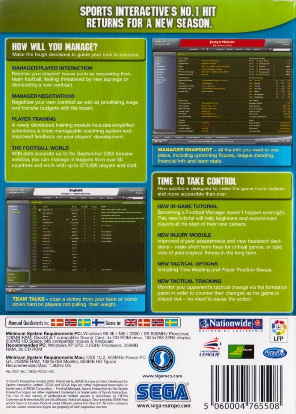 PC - Football Manager 2006