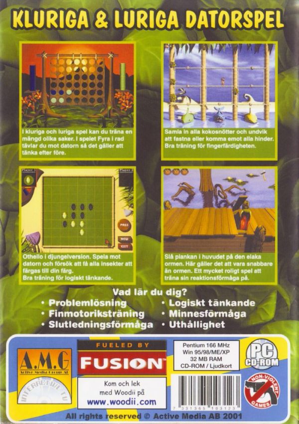PC - Woodii : Kluriga & Luriga Datorspel (4-12 År)