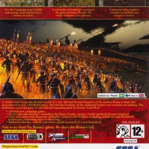 PC - Rome Total War: Barbarian Invasion (Expansion)