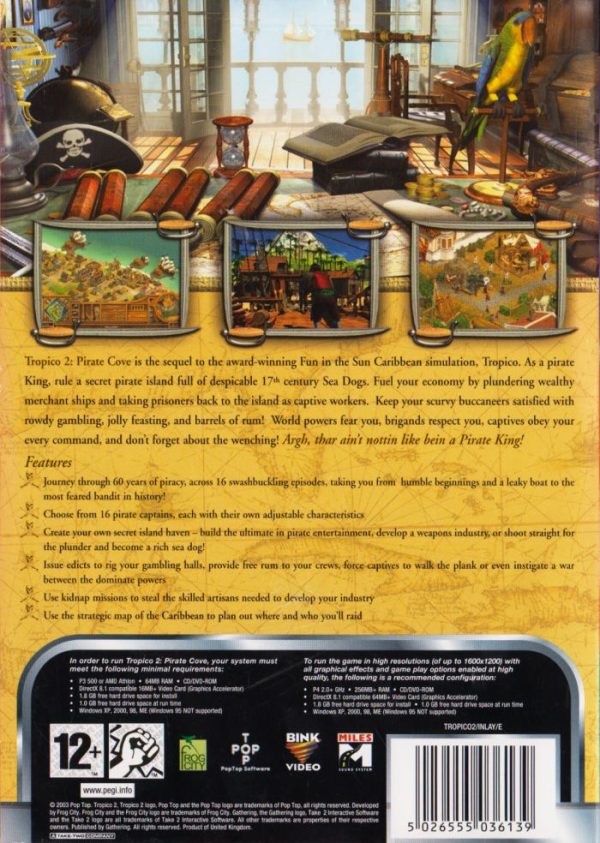 PC - Tropico 2: Pirate Cove