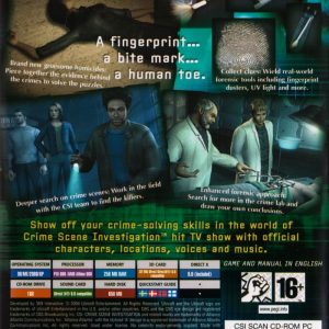 PC - CSI (Crime Scene Investigation) : Dark Motives