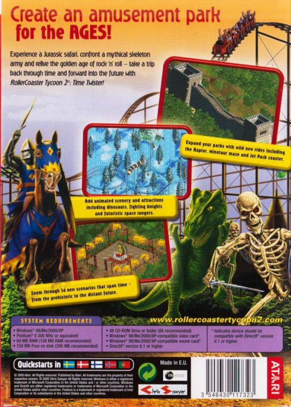 PC - Rollercoaster Tycoon 2 : Time Twister (Expansion)