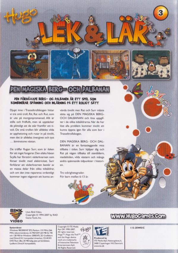 PC - Hugo : Lek & Lär 3
