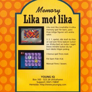 PC - Young IQ: Memory - Lika mot Lika (Lattjo Lajban)