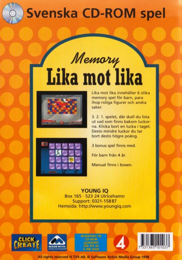 PC - Young IQ: Memory - Lika mot Lika (Lattjo Lajban)
