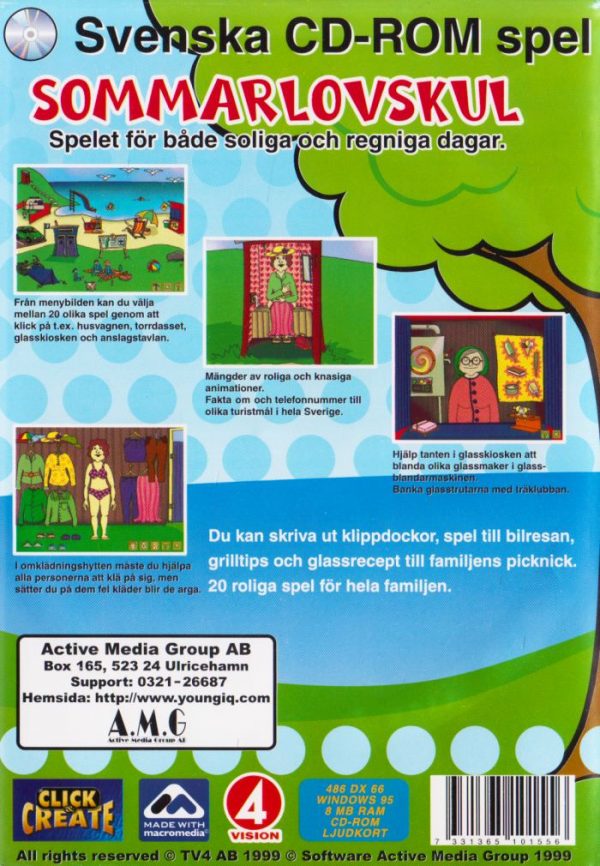 PC - Sommarlovskul: 20 roliga familjespel (Lattjo Lajban)
