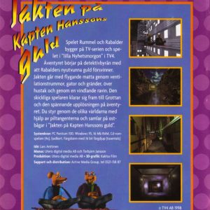 PC - Rummel & Rabalder : Jakten på Kapten Hanssons guld back cover