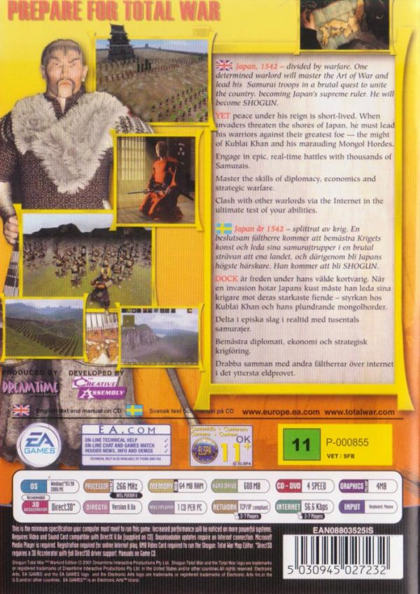 PC - Shogun - Total War