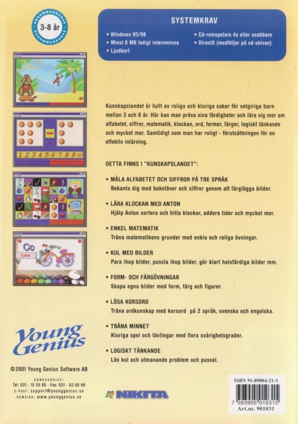 PC - Kunskapslandet (Young Genius)
