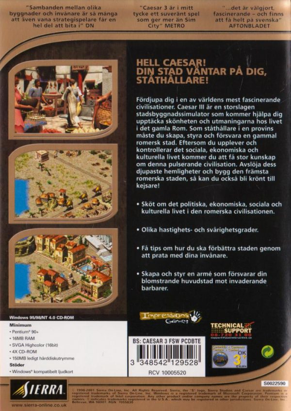 PC - Caesar III