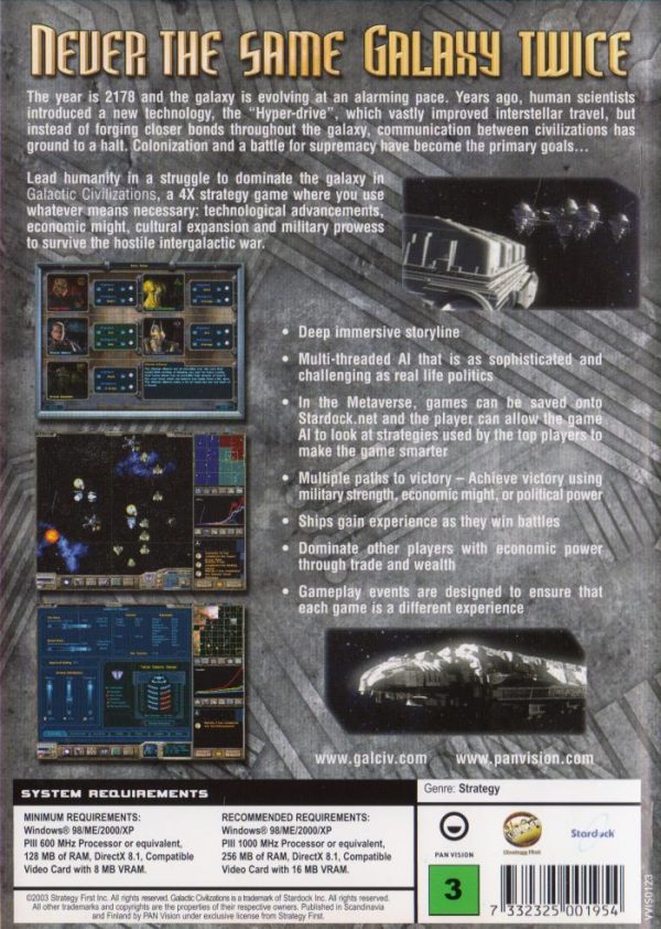 PC - Galactic Civilizations