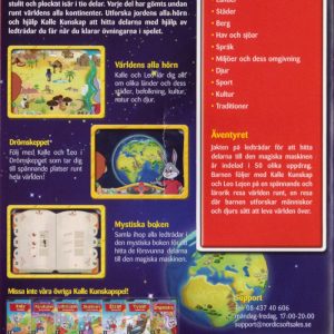 PC - Kalle Kunskap Geografi (5-8 år)
