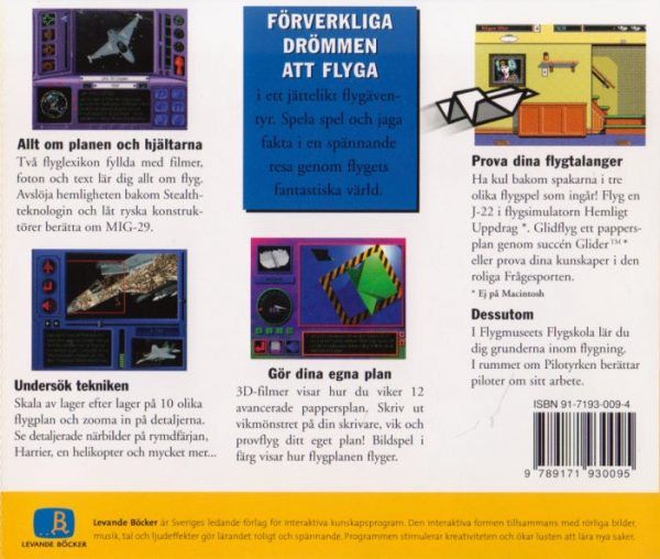 PC - Äventyret Flyget (Levande Böcker)