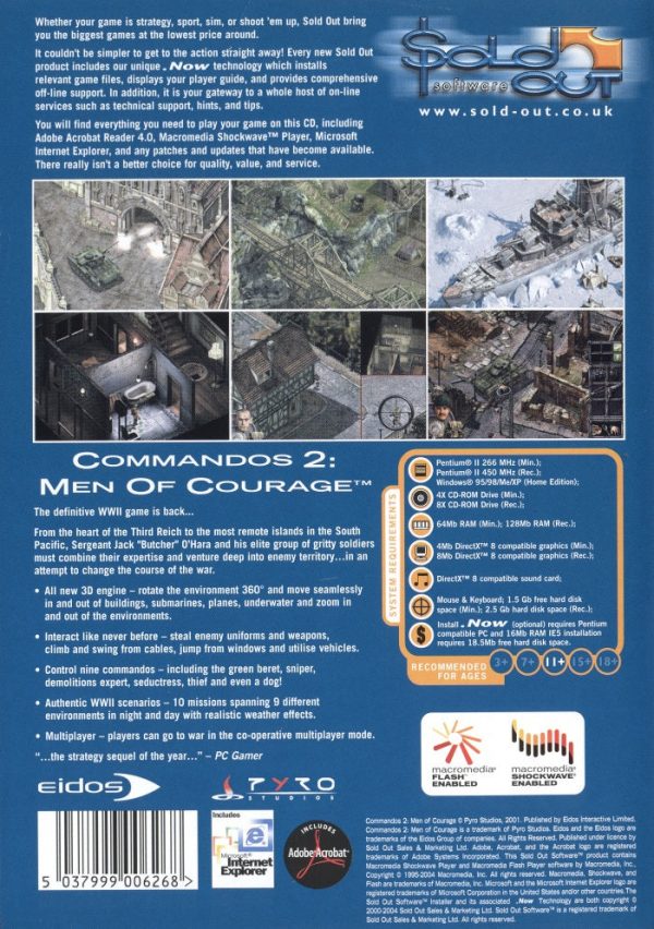 PC - Commandos 2: Men of Courage