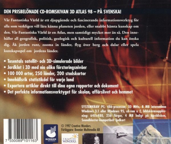 PC - Vår Fantastiska Värld: 3D Atlas (98)