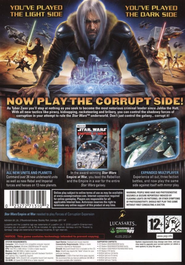 PC - Star Wars: Empire at War - Forces of Corruption (Expansion)