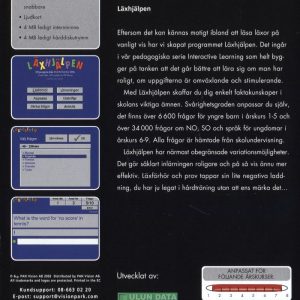PC - Första Läxhjälpen (Grundskolans ämnen på CD-Rom)