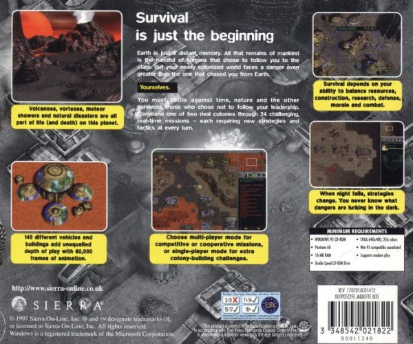 PC - Outpost 2: Divided Destiny