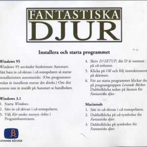 PC - Fantastiska Djur (Levande Böcker)