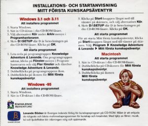 PC - Mitt Första Kunskapsäventyr