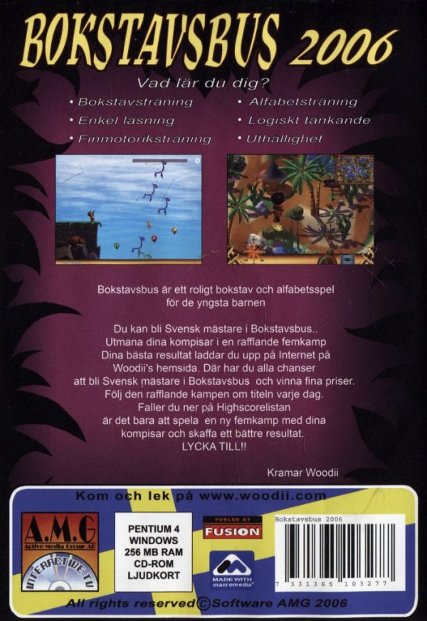 PC - Woodii Bokstavsbus 2006 (4-7 år)