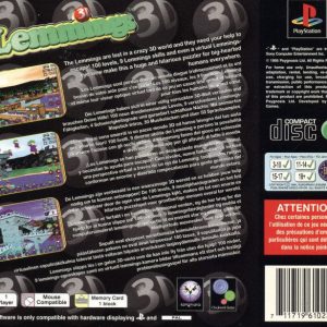 Playstation 1 - 3D Lemmings
