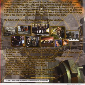 Playstation 2 (PS2) - Robot Warlords