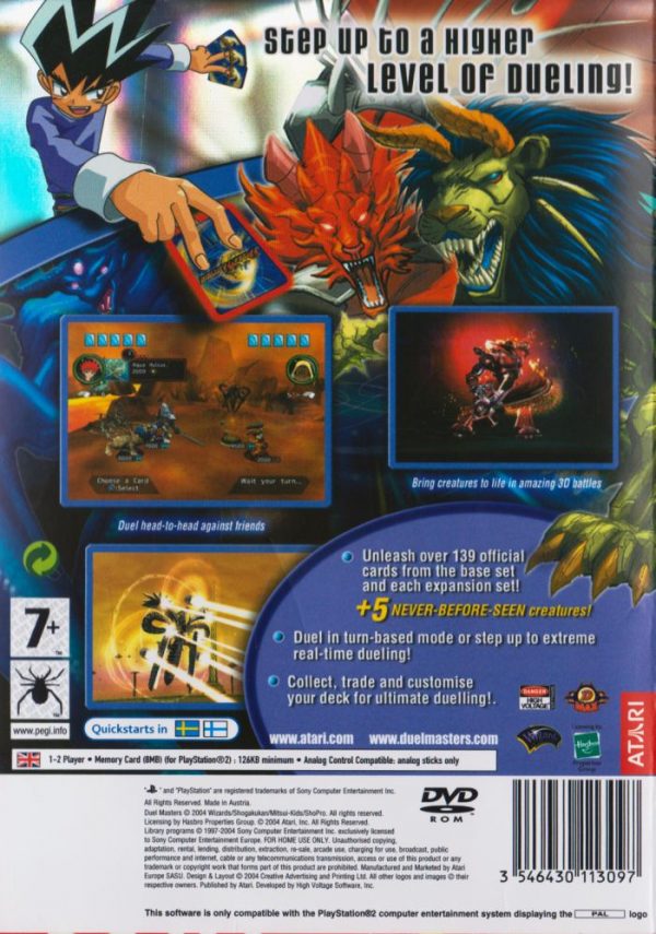 Playstation 2 (PS2) - Duel Masters : Limited Edition
