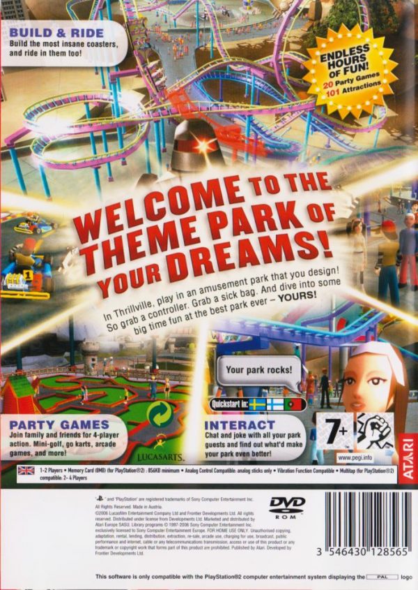 Playstation 2 (PS2) - Thrillville
